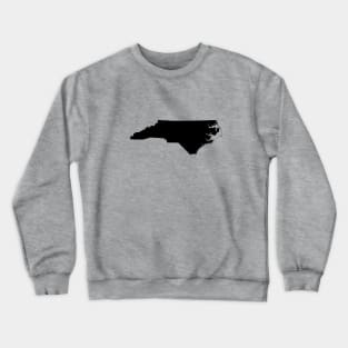 North Carolina Black Crewneck Sweatshirt